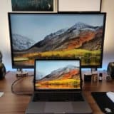 4KモニターとMacBook Pro