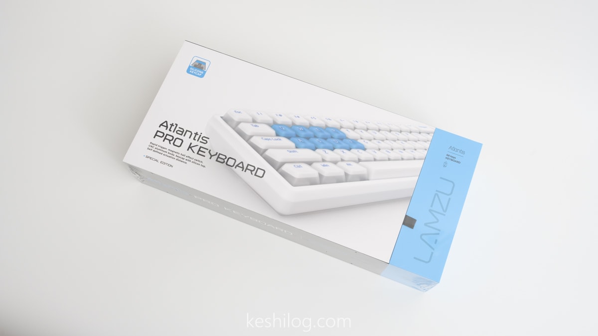 lamzu atlantis keyboard 箱